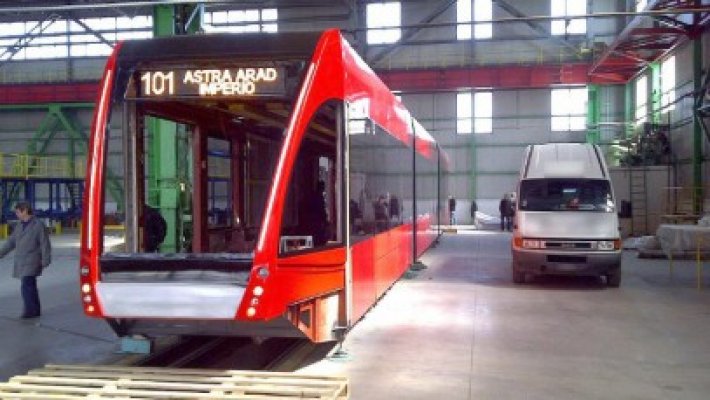 RATB construieşte primul tramvai românesc